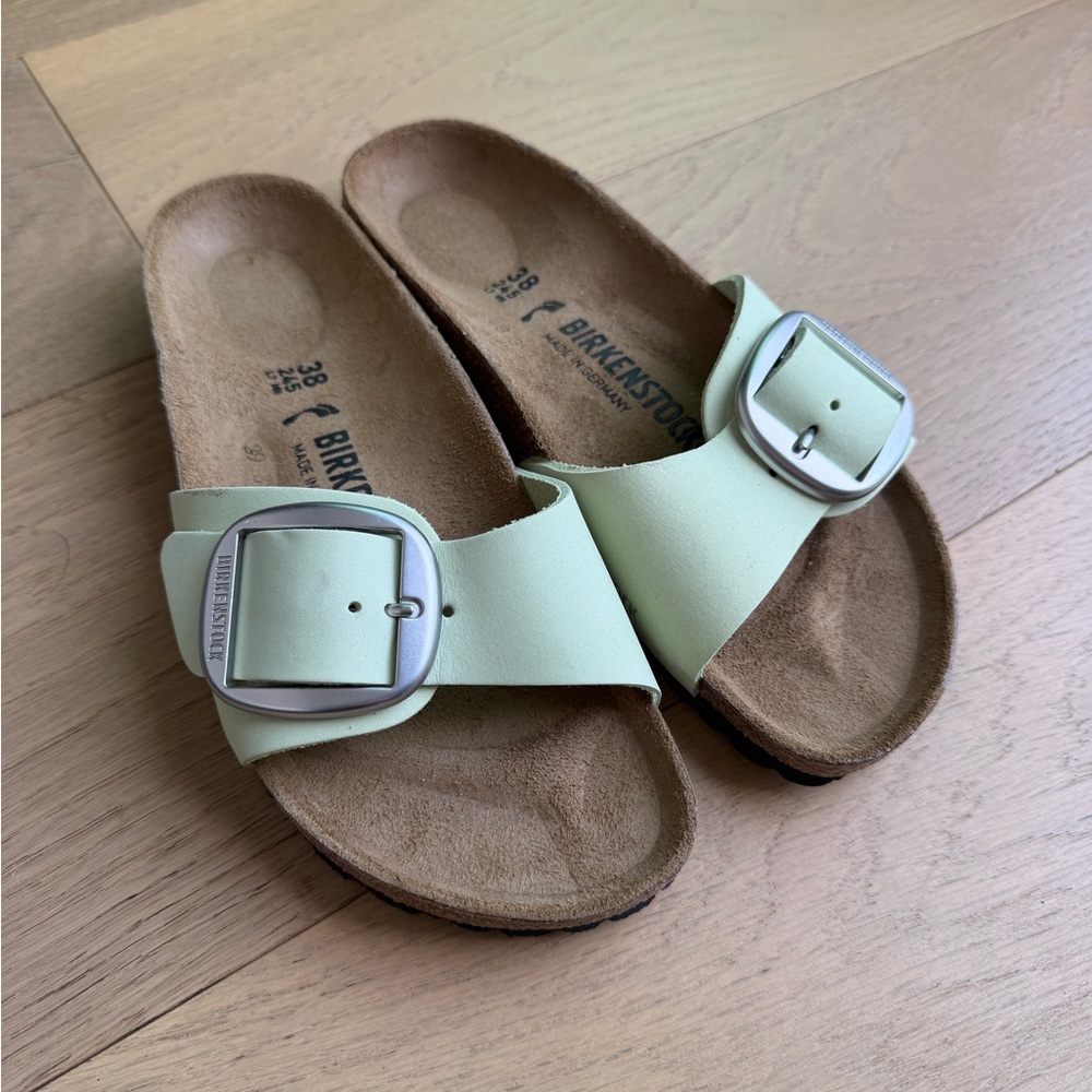 NWOT! Birkenstock Madrid Big Buckle Slide Sandals